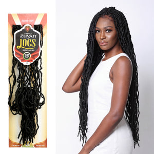 ZUVAN LOCS 3X BRAID Crochet Faux Locs 36 inches – Laflare USA