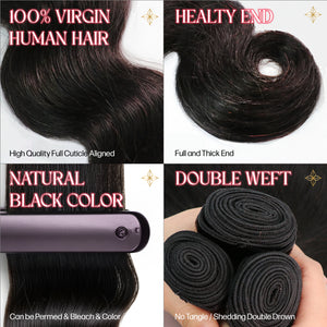 Laflare Sweet Peach 100% Unprocessed Virgin Remy Human Hair