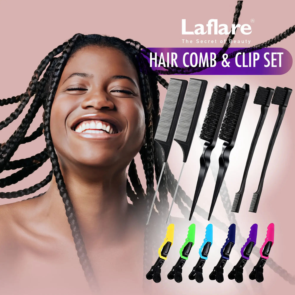 Hair Styling Comb. Set 12 Pcs