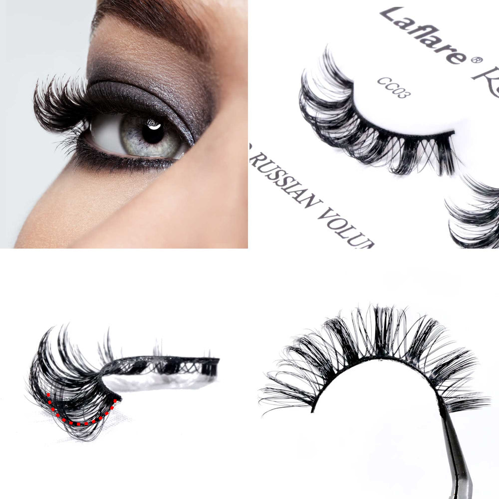 3D RUSSIAN VOLUME CC CURL HANDMADE LASH