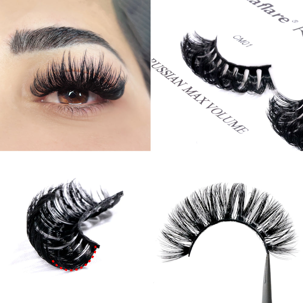 3D RUSSIAN VOLUME CC CURL HANDMADE LASH