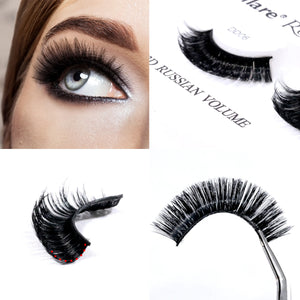 3D RUSSIAN VOLUME DD CURL HANDMADE LASH