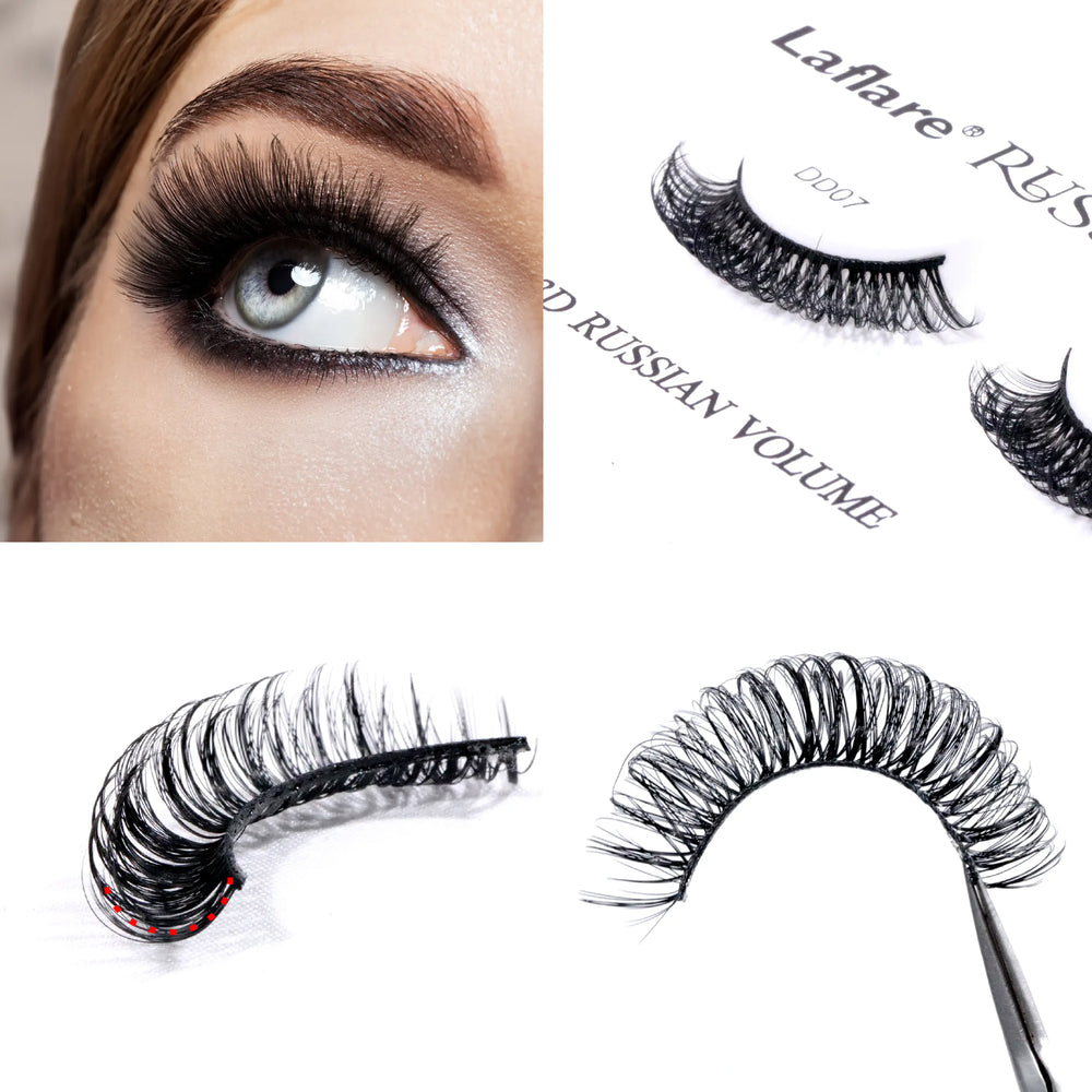 3D RUSSIAN VOLUME DD CURL HANDMADE LASH