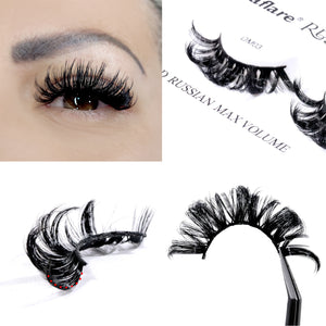 3D RUSSIAN VOLUME DD CURL HANDMADE LASH