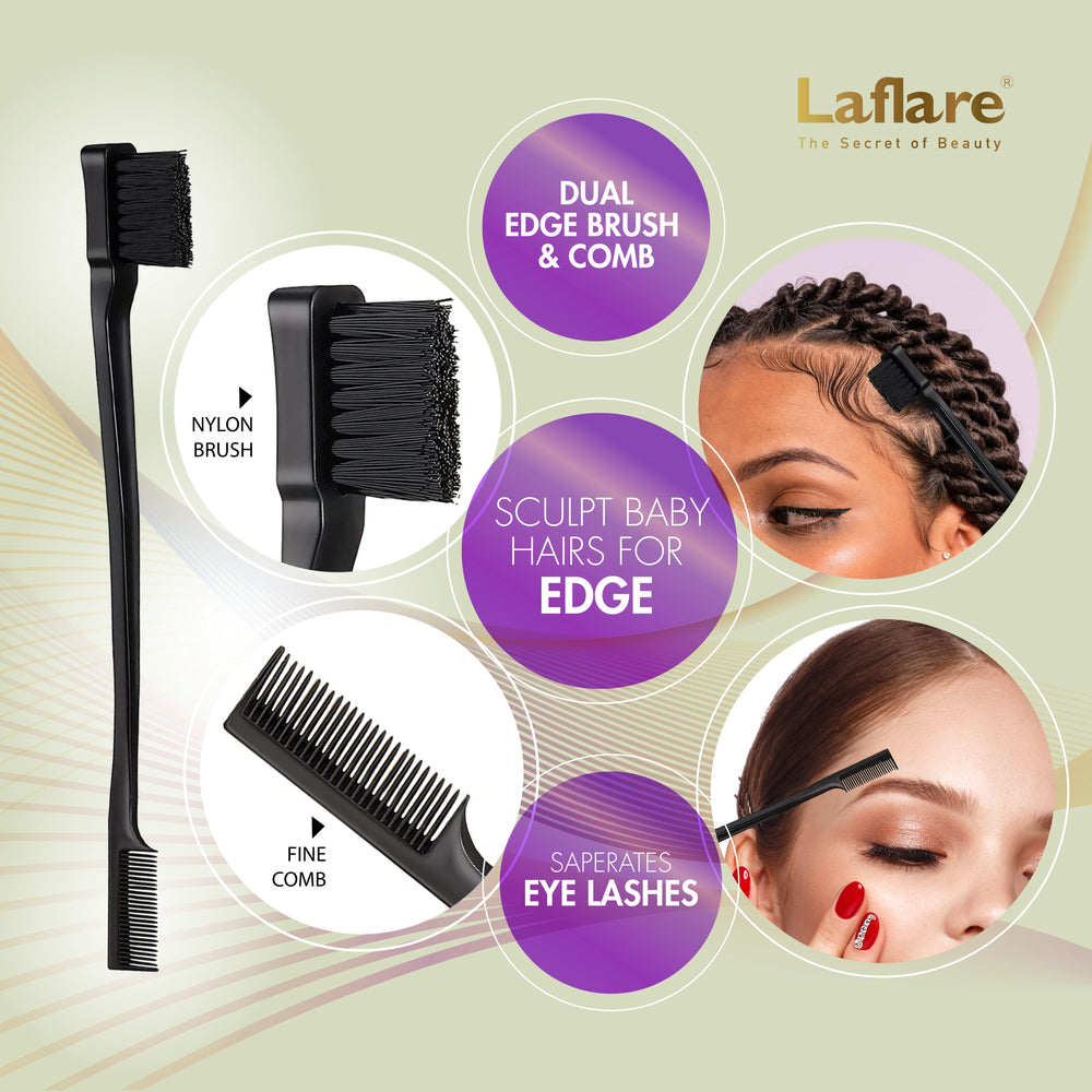 
                
                    Load image into Gallery viewer, Edge Bond Control Gel Set with Comb Set for Styling Hair
                
            