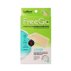 FreeGo Hydrocolloid Acne Patches for Face, Large Pimple Patches for Breakouts, Zit, Blemish Spot, Facial Stickers, Korean Pimple Patches