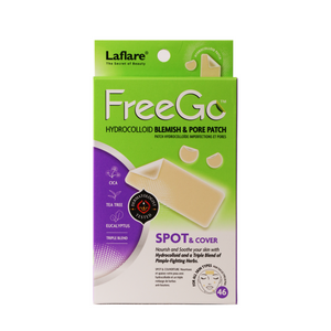 FreeGo Hydrocolloid Acne Patches for Face, Large Pimple Patches for Breakouts, Zit, Blemish Spot, Facial Stickers, Korean Pimple Patches