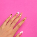 LOVFUL Queen's Gambit Handmade Reusable Full Cover Press on Nails H293