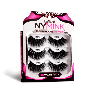 3D NY MINK 3 PAIRS VALUE PACK