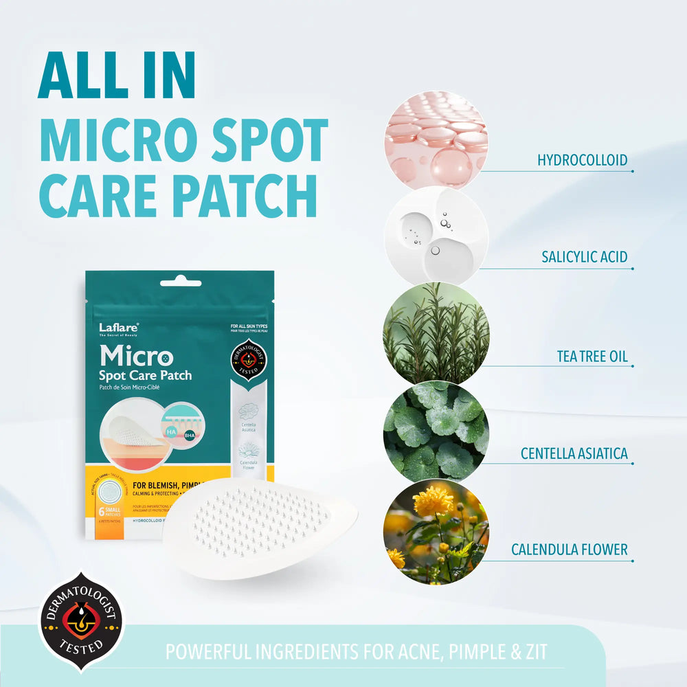 Micro Spot Care Patch - Microdart Pimple Patch for Zits and Blemish