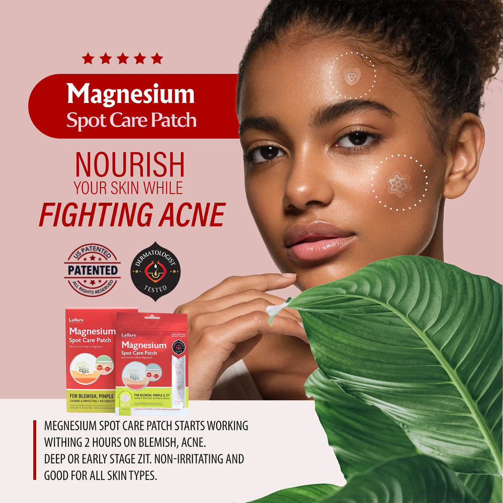 FreeGo Magnesium Spot Care Patch - Microdart Acne Patch, Pimple and Dark Spot