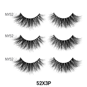 
                
                    Load image into Gallery viewer, 3D NY MINK 3 PAIRS VALUE PACK
                
            