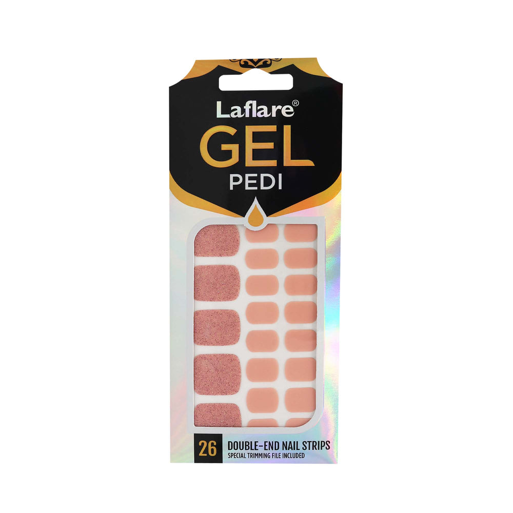 
                
                    Load image into Gallery viewer, GEL GLOSSY PEDI STRIPS - SATIN PINK_P003
                
            