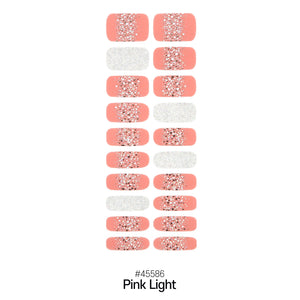 GEL NAIL STRIPS - 45586 Pink Light