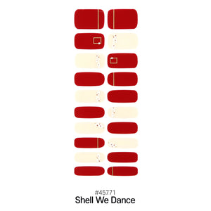 GEL NAIL STRIPS - 45771 Shell We Dance