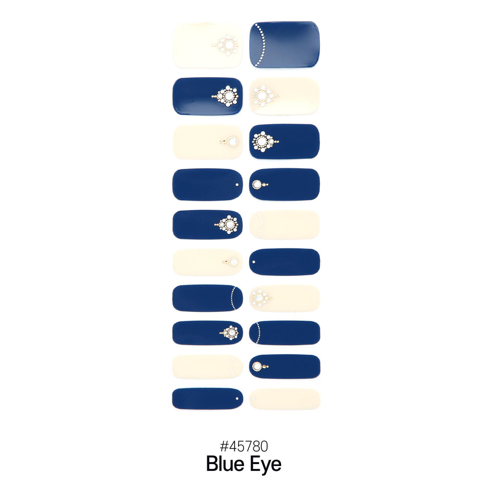 GEL NAIL STRIPS - 45780 Blue Eye