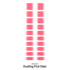 GEL NAIL STRIPS - 45787 Exciting First Date