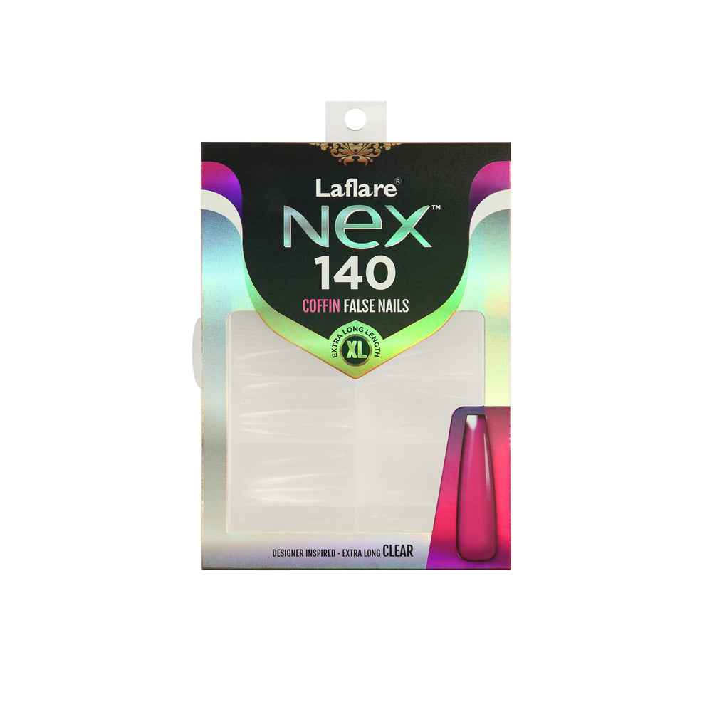 NEX 140 NAIL TIP - CLEAR_COFFIN
